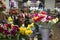 Funchal, Portugal - June 25: The florist dressed in traditional