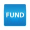 Fund shiny blue square button