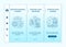 Funding scientific research onboarding vector template