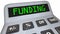 Funding Word Calculator Business Financing Loan Money