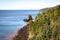 Fundy national park coastline scenic landscape cliffs tide out