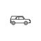 funeral, hearse icon. Element of death icon for mobile concept and web apps. Detailed funeral, hearse icon can be used for web and