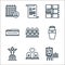 funeral line icons. linear set. quality vector line set such as photography, grave, angel, ashes, cemetery, coffin, morgue, will