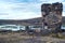 Funerary tower at Sillustani near Puno, Peru