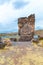 Funerary towers in Sillustani, Peru,South America- Inca prehistoric ruins