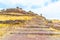 Funerary towers in Sillustani, Peru,South America- Inca prehistoric ruins near Puno