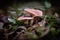 Fungi in a forest in the Dordogne