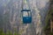 Funicular cabin in China