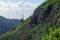 Funicular cable car over difficult terrain on Madeira Portugal