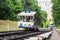 Funicular in Kyiv, the capital of Ukraine