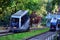 Funicular Railway Climbing Paris Butte Montmartre