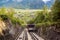 Funicular railway in Interlaken