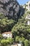Funicular station De La Santa Cova of Montserrat