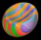 Funky beach ball