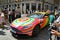 Funky coloured Aston Martin