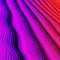 Funky gradient violet pink wavy techno lines