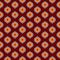 Funky modern style wallpaper. Colorful seventies nostalgic background design. Seamless pattern