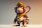 Funky Monkey: A Colorful and Detailed Character Concept Art