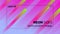 Funky Neon Blend Vector Background. Fluid Neon Bright Trendy Landing
