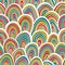 Funky seamless pattern.