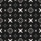 Funky seamless pattern, Cross background, x texture.