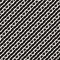 Funky seamless pattern with diagonal lines, wavy stripes, ink line elements.
