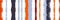 Funky Vertical Stripes Seamless Background. Spring Summer Distress Stripes. Autumn Winter Trendy Fashion Textile. Hand Drawn