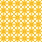 Funky yellow vector seamless pattern. Simple abstract geometric grid texture