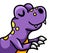 Funny Adorable Purple T Rex