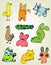 Funny animal set