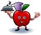 Funny apple chef