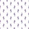 Funny Bats Characters Drawings Seamless Pattern