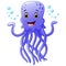 Funny and beautiful jellyfish