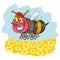 funny bee