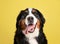 Funny Bernese mountain dog