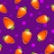 Funny bright seamless pattern with carrots