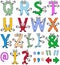 Funny Cartoon Alphabet [2]