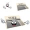 Funny cartoon isolated newspaper character