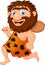 Funny caveman cartoon