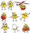 Funny chickens (2)