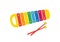 Funny children`s musical toy. Vector cartoon xylophone