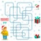 Funny Christmas maze game