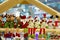 Funny Christmas snowmans, reindeers, Santa Claus