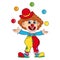 Funny Clown cartoon