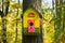 Funny colorful birdhouse