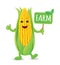 Funny Corn board farm