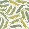 Funny crocodiles seamless pattern. Cute background in childish style