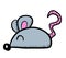 Funny Cute Mouse Doodle