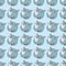 Funny design smile Rhino cartoon seamless pattern for background and wallpaper