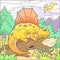 Funny Dimetrodon, funny image